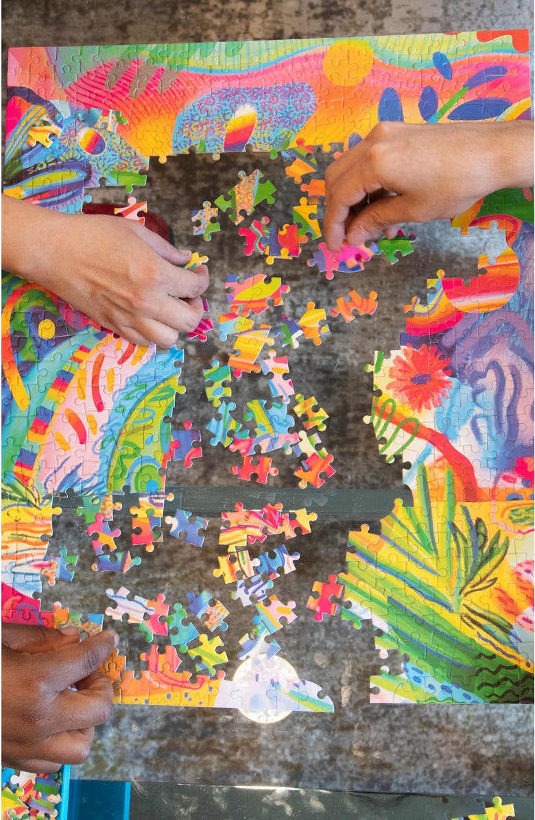 Puzzles of Color Pachanga Familiar - 500 Piece Puzzle, Alternate, color, Multi