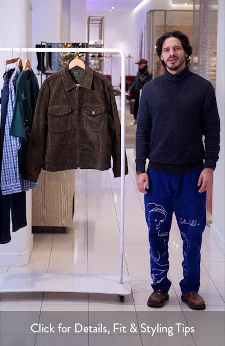 Corduroy Zip Jacket, sales video thumbnail