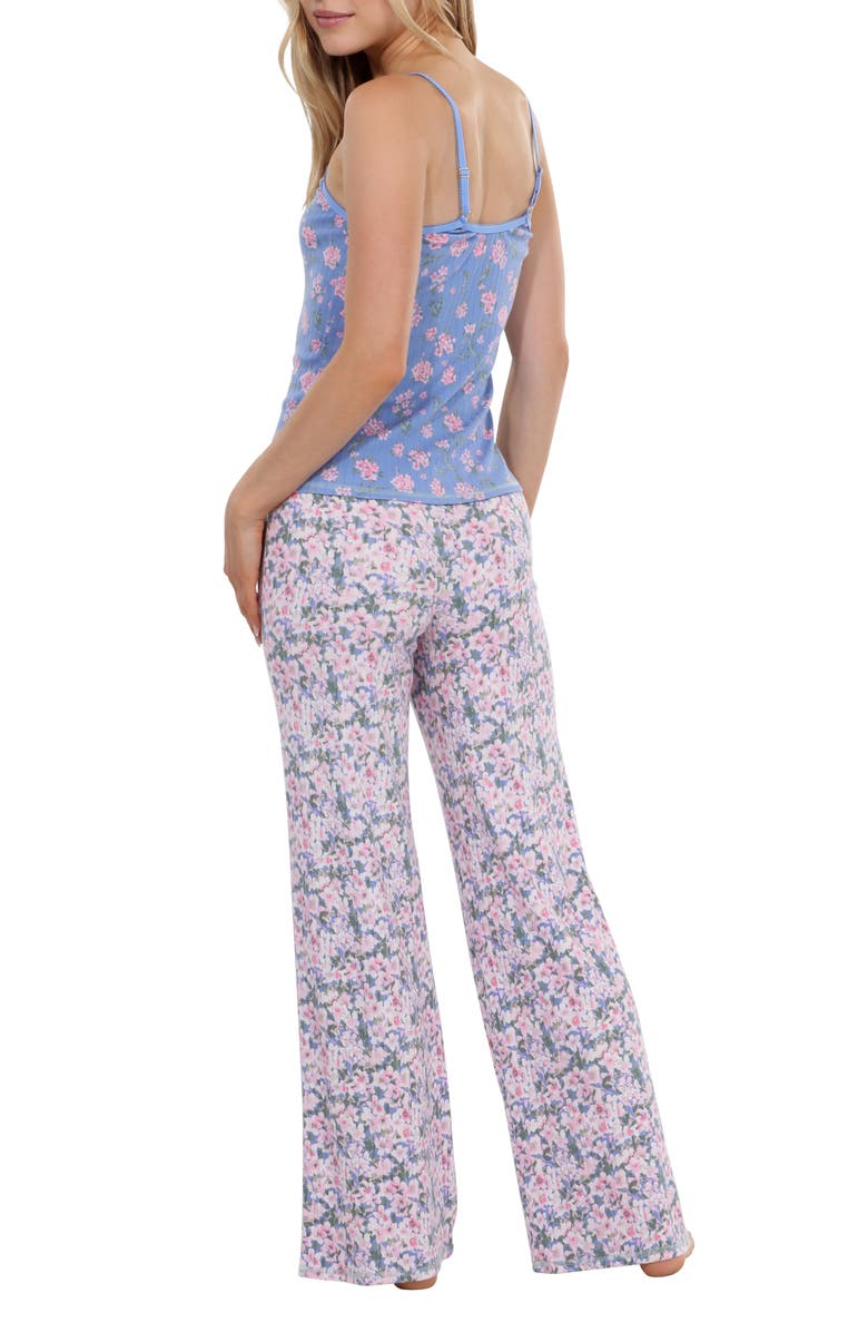 Honeydew Cuddle Crew Floral Pajamas, Alternate, color, 