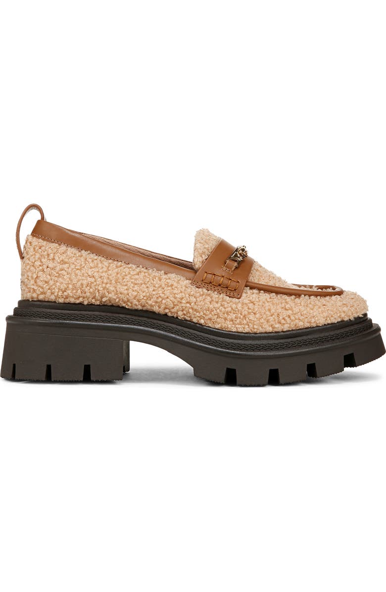 Circus NY by Sam Edelman Pierre Cozy Faux Shearling Loafer, Alternate, color, Dk Blonde / Spiced C