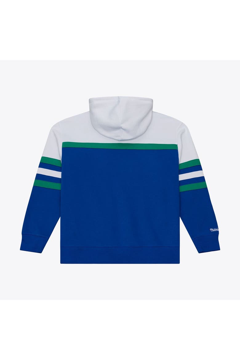Men's Royal Mitchell & Ness  Seattle Seahawks Head Coach Hoodie, Alternate, color, Royal