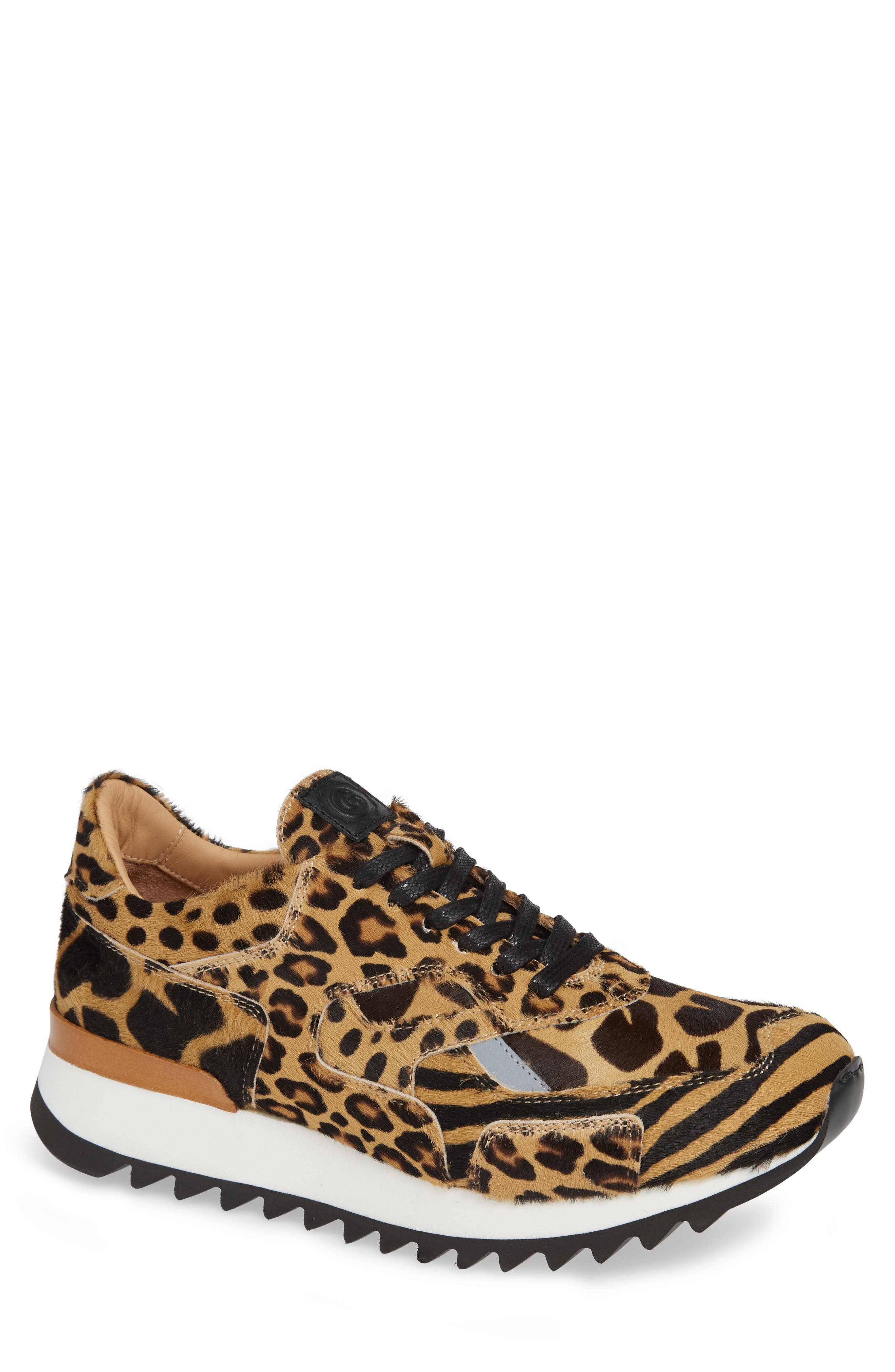 GREATS Nick Wooster x GREATS Pronto Genuine Calf Hair Sneaker, Main, color, 