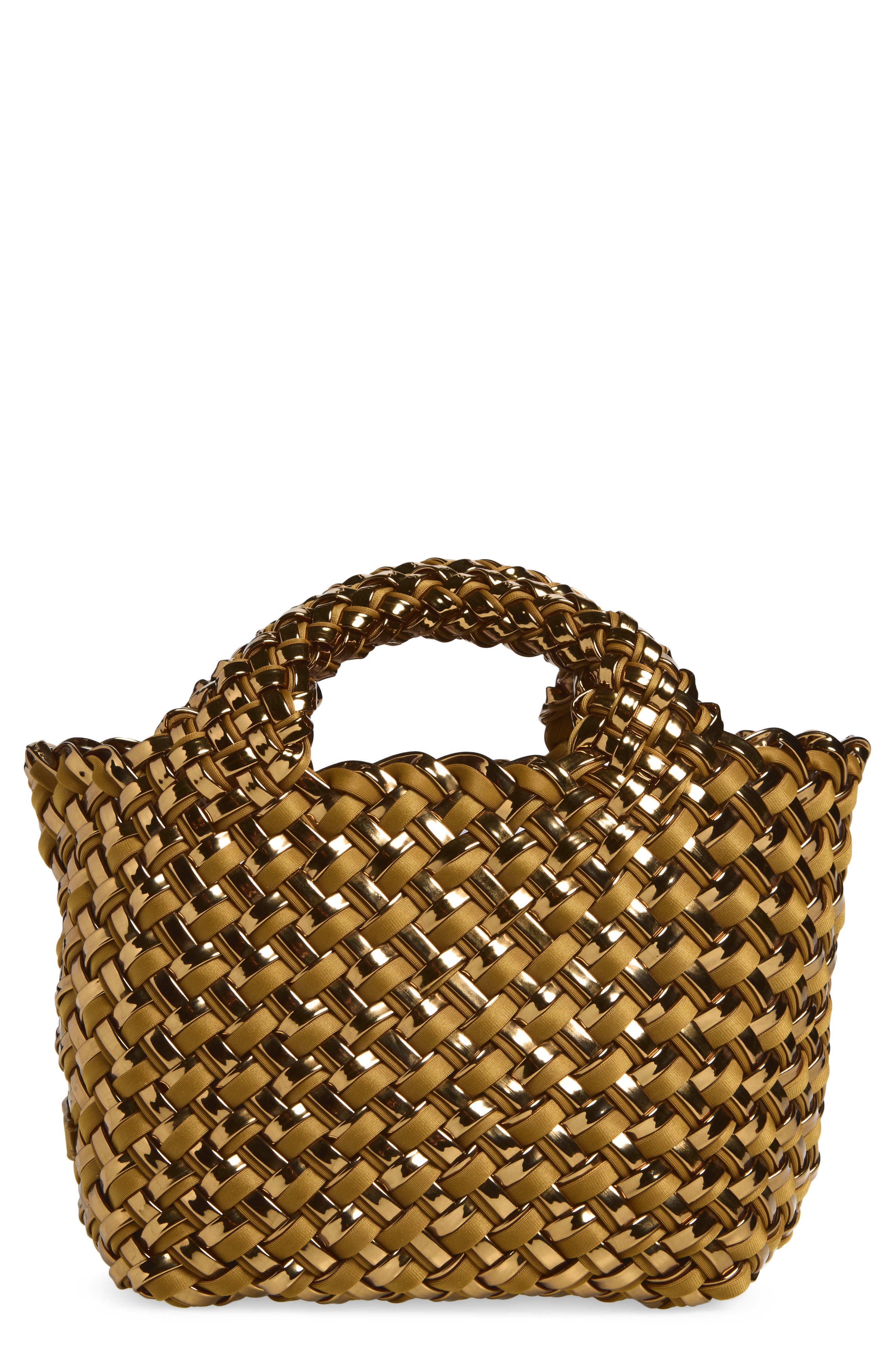 St. Barths Petit Woven Tote, Main, color, FIRENZE