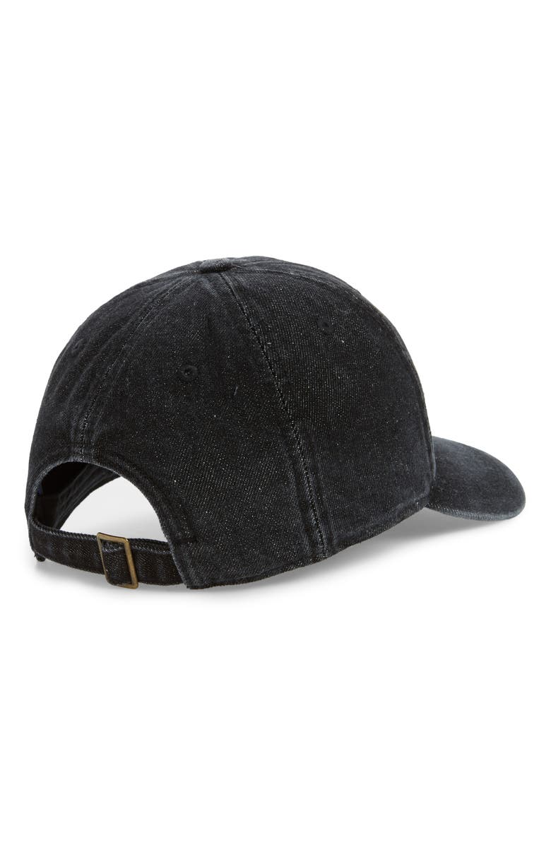 Madewell Faded Denim Baseball Cap, Alternate, color, 