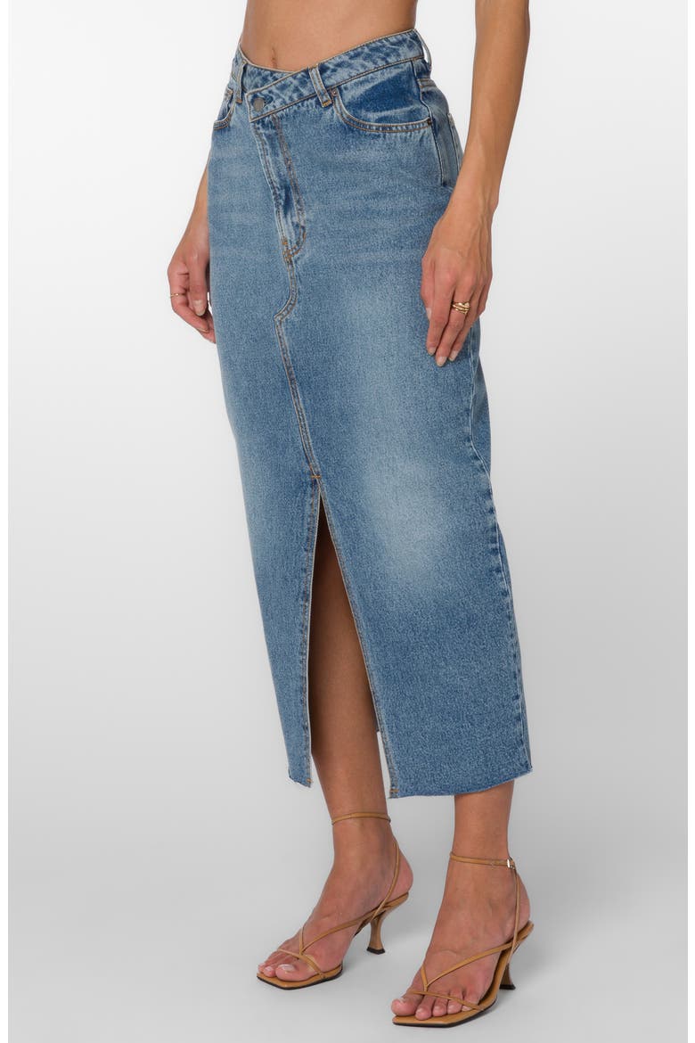 Kandace Denim Midi Skirt, Alternate, color, 265 CALIFORNIA BLUE