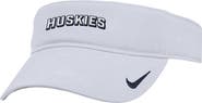 Nike Men's Nike White UConn Huskies 2025 On-Field Ace Performance Adjustable Visor