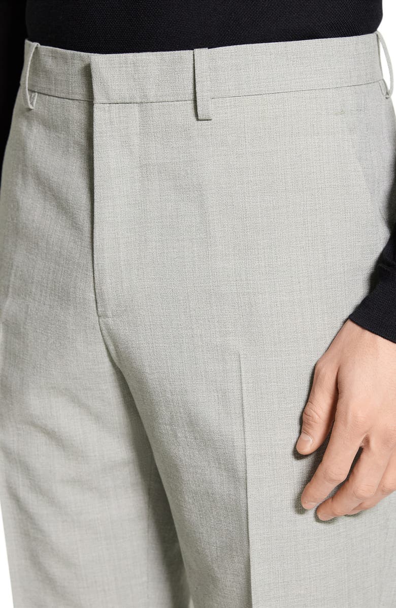 Theory Mayer Soft Tailored Straight Leg Dress Pants, Alternate, color, Greenstone