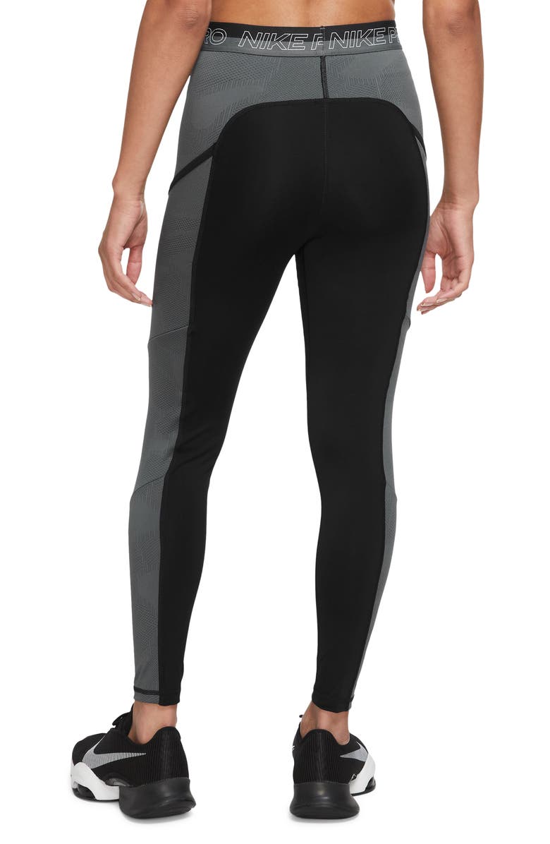 Nike Pro High Rise 7/8 Leggings, Alternate, color, 