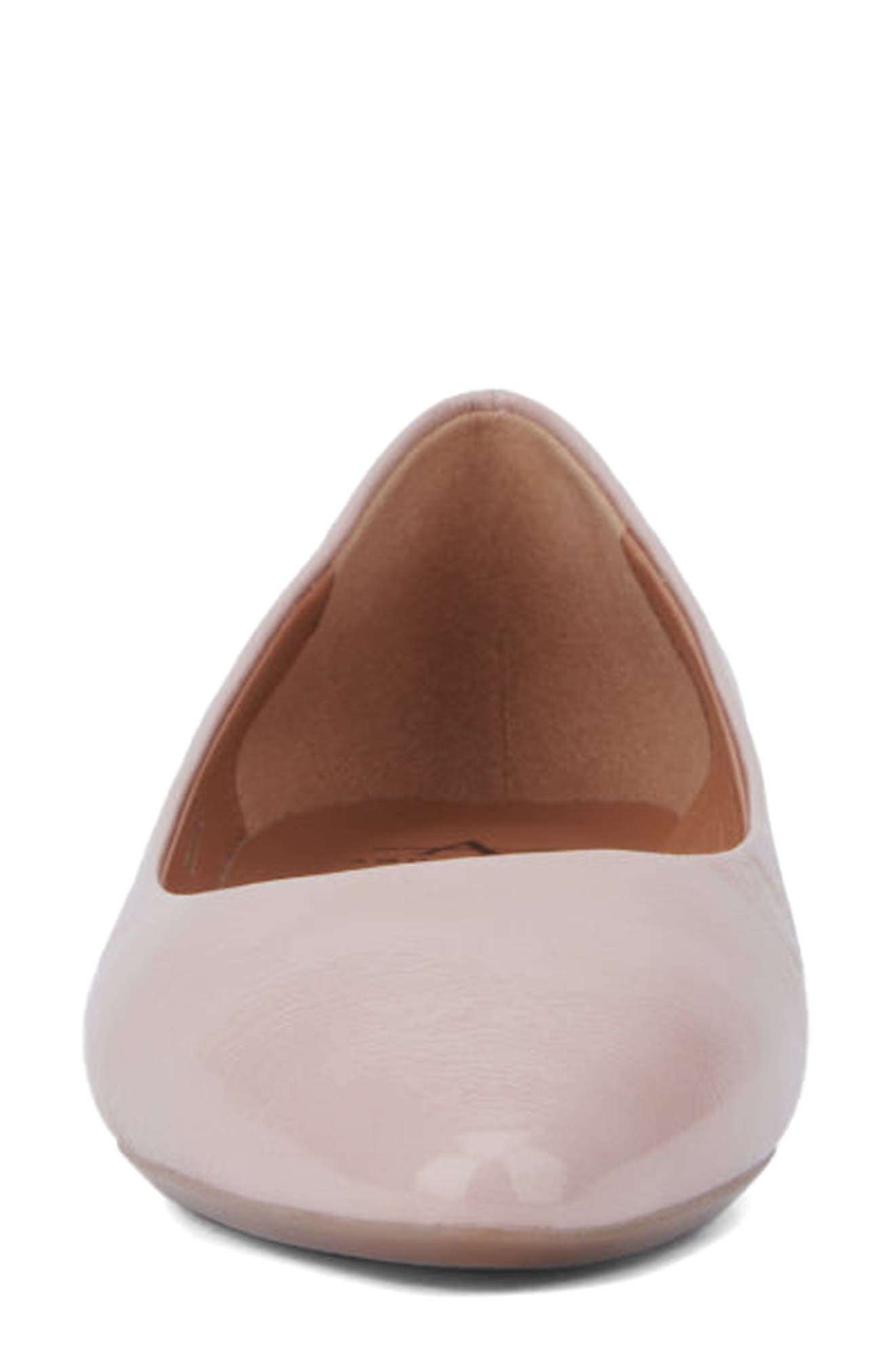 Aquatalia Penina WeatherproofFlat, Alternate, color, Light Beige