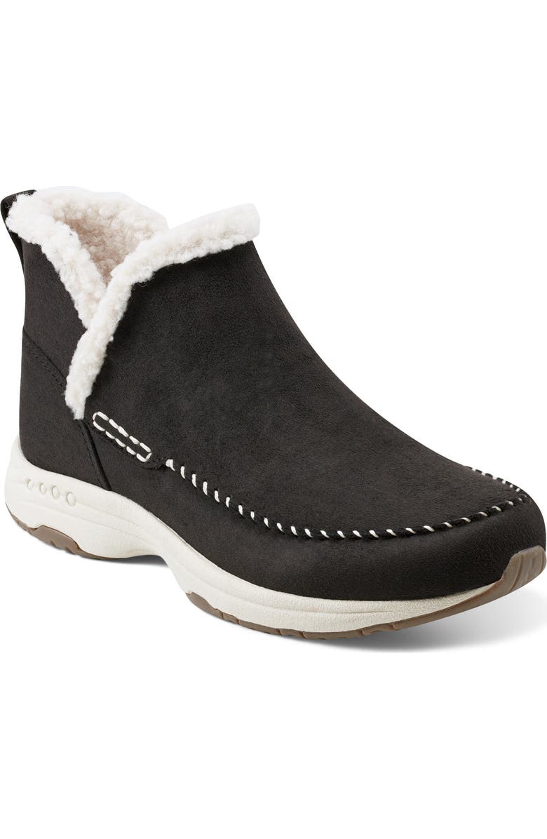 Easy Spirit Tuva Faux Shearling Bootie, Main, color,