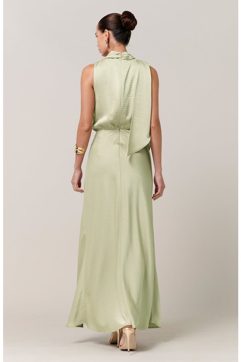 Kendall Midi Dress, Alternate, color, Light Sage