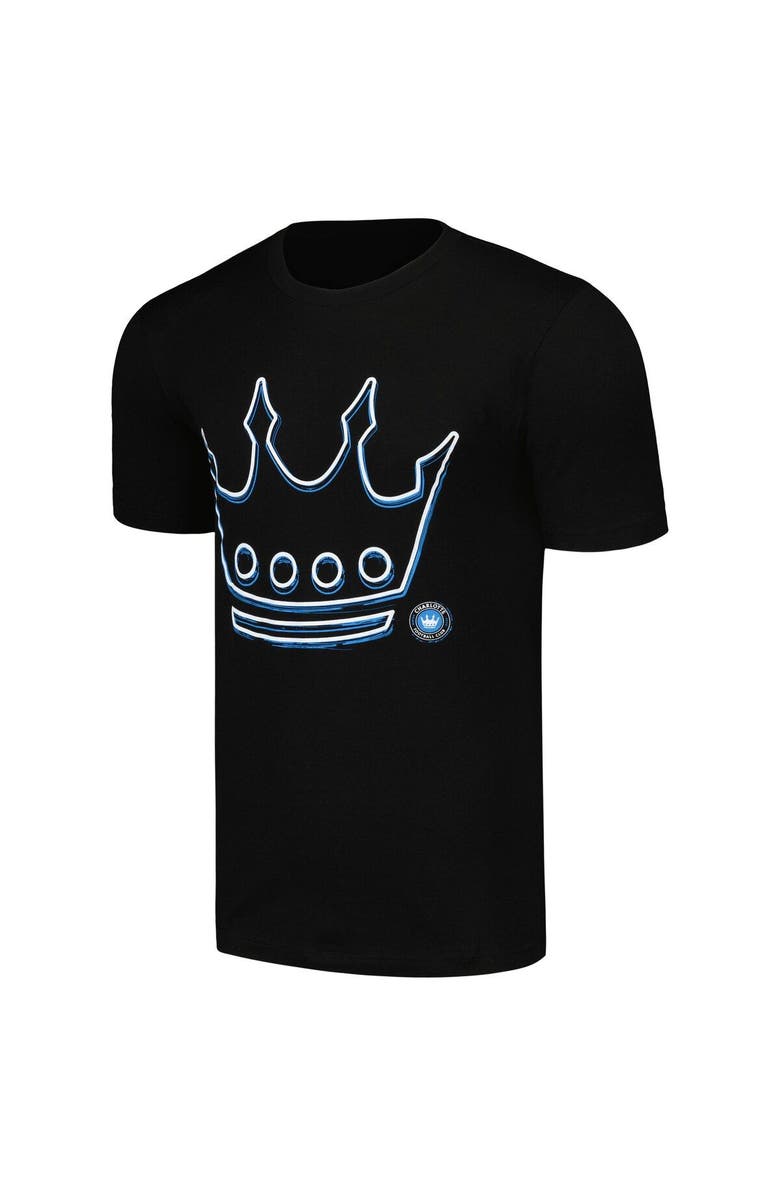 Stadium Essentials Men's Stadium Essentials Black Charlotte FC Element T-Shirt, Alternate, color, Black