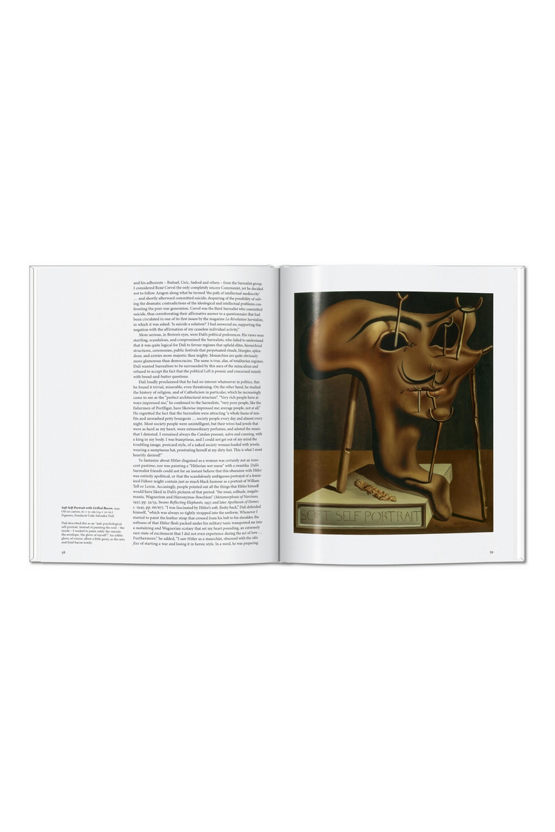 Dalí Book, Alternate, color, White