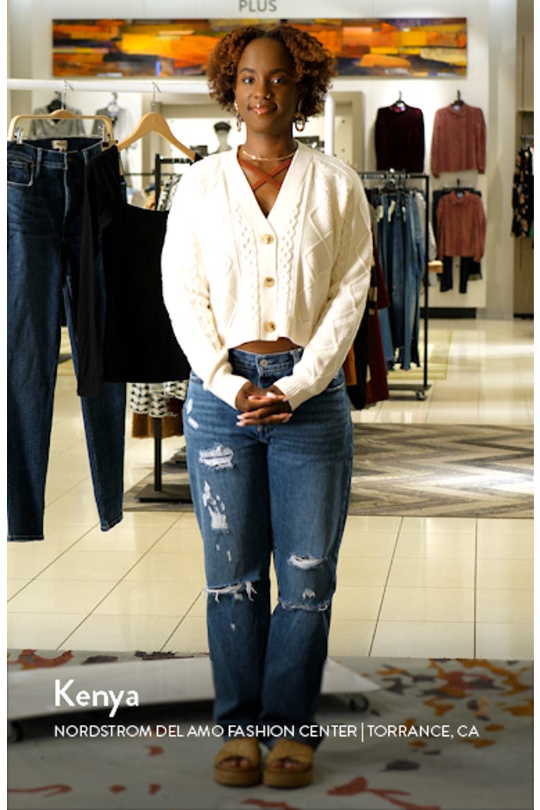 Cable Crop Cardigan video