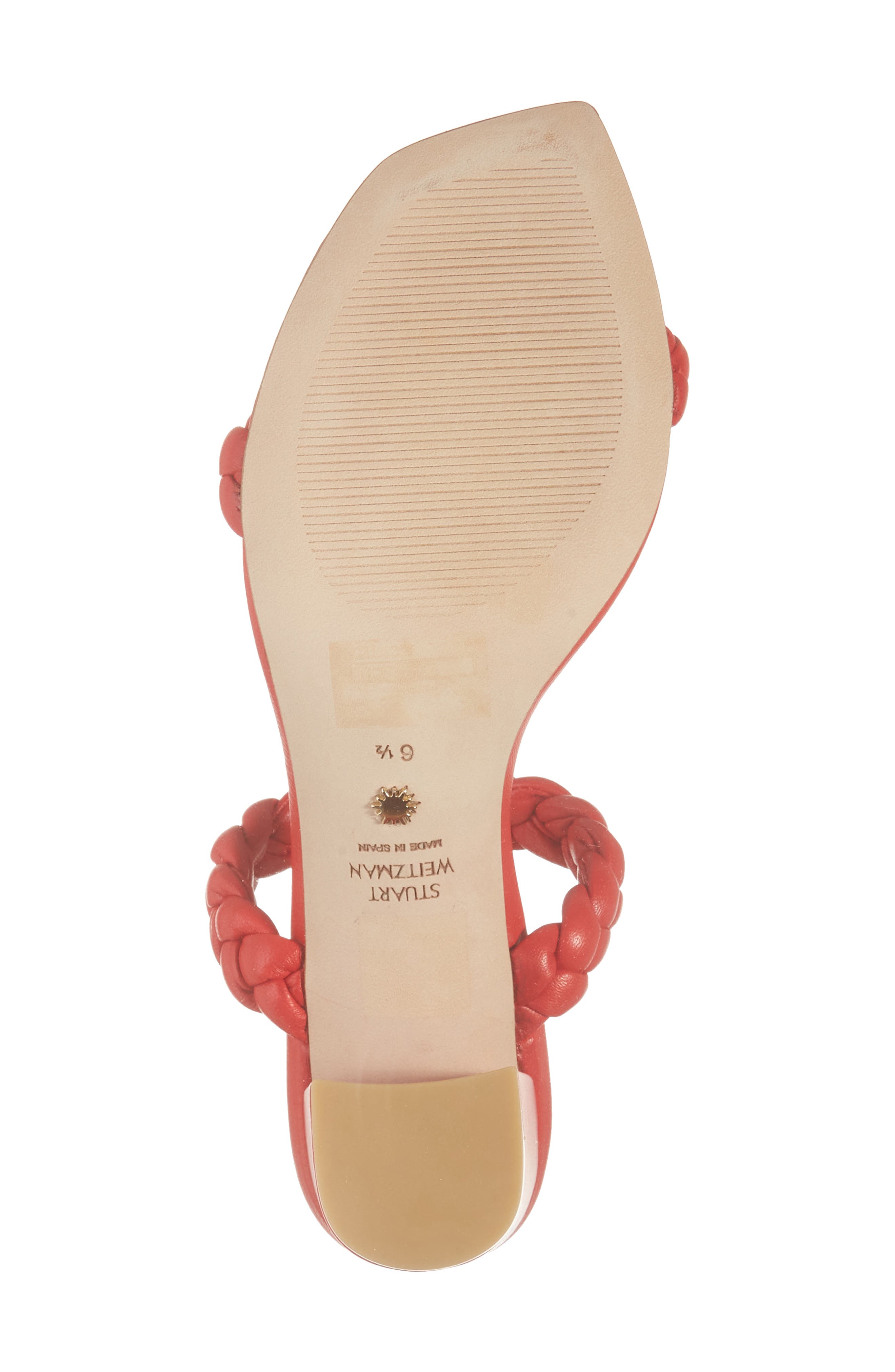 Stuart Weitzman Braida Aleena 75 Sandal, Alternate, color, Coral
