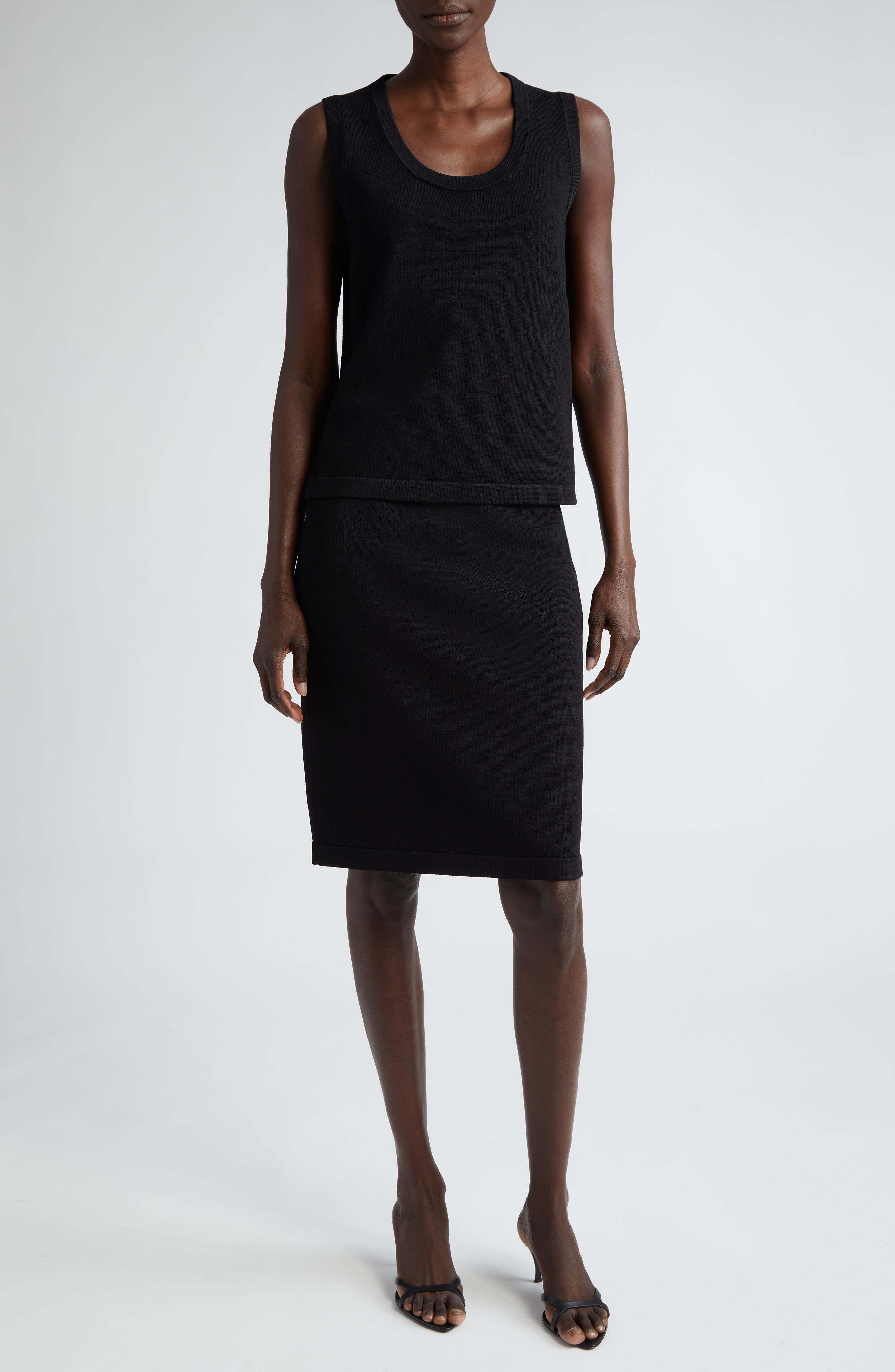 Santiago Sweater Knit Skirt - image 2