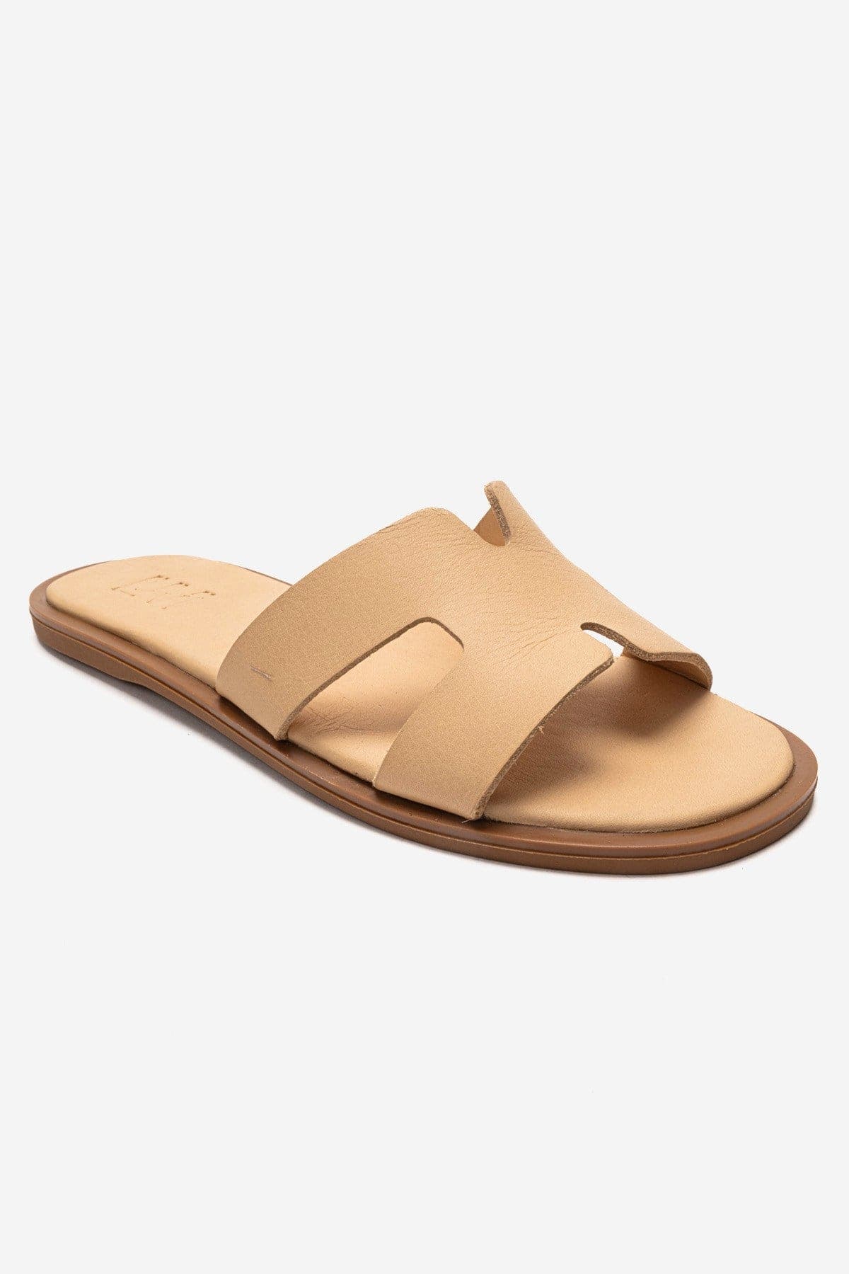 Forever & Always Shoes Biora Leather Slide, Alternate, color, Beige