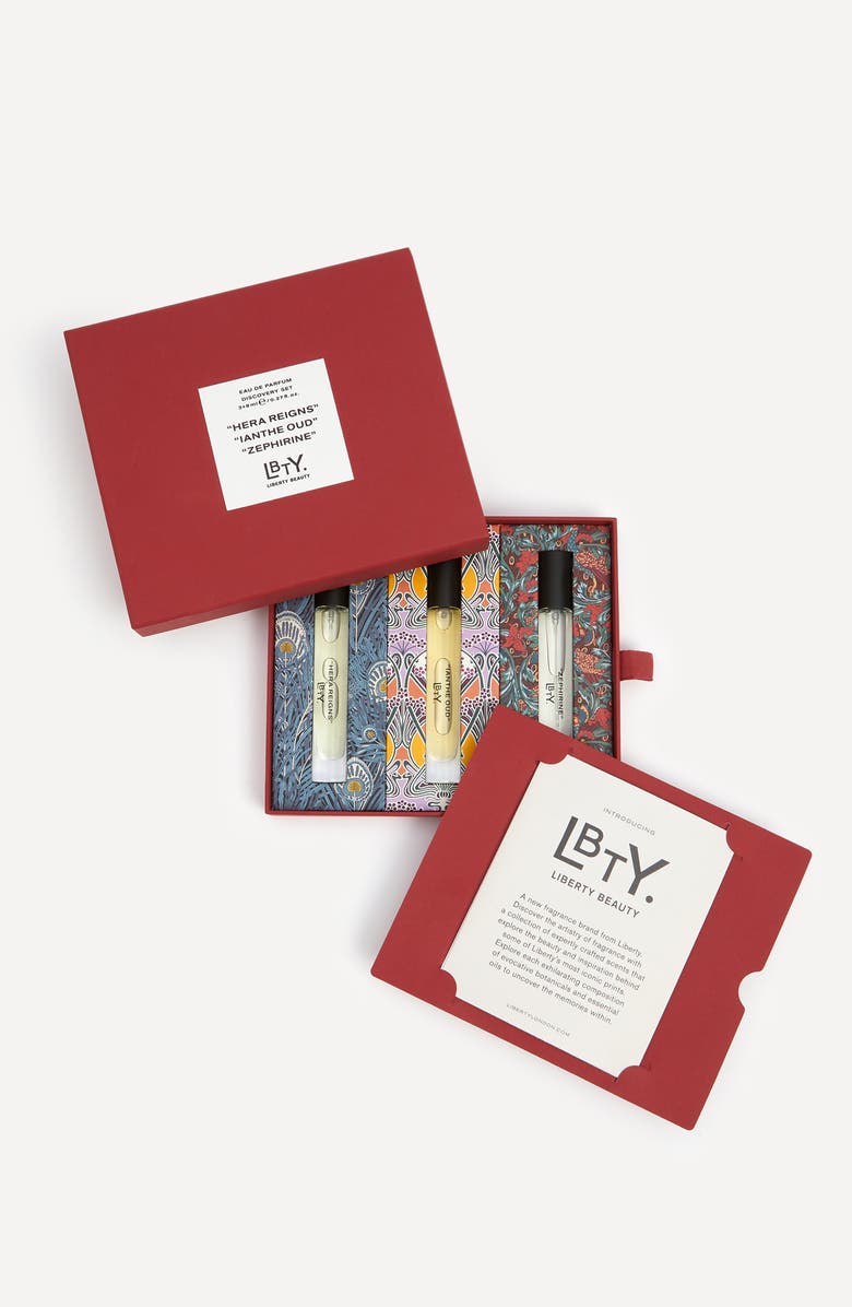 Liberty LBTY. Fragrance Woody Discovery Fragrance Set $195 Value, Alternate, color, 