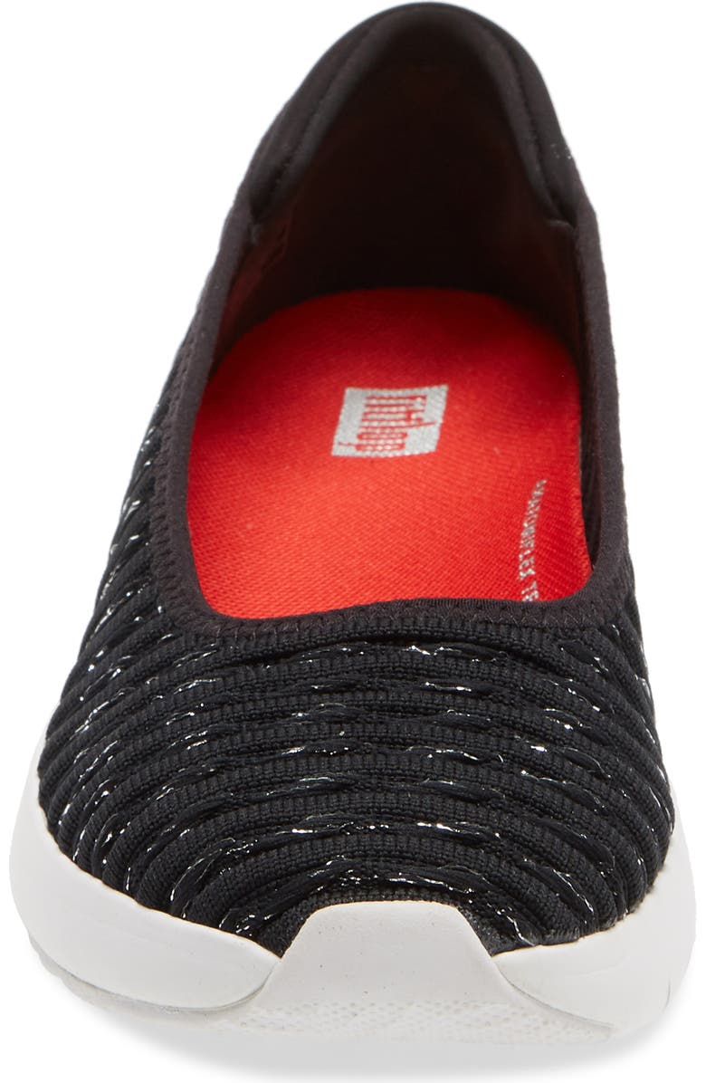 FitFlop Knit Ballerina Flat, Alternate, color,