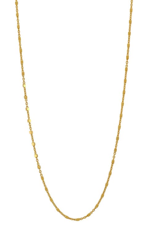 Box Link Chain Necklace