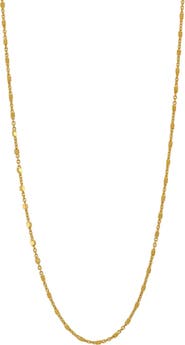 AMERICAN EXCHANGE Box Link Chain Necklace