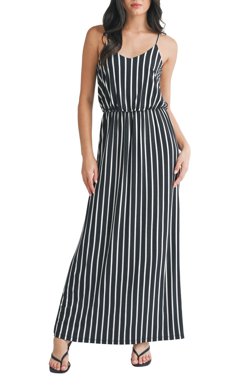 Lush Stripe Knit Maxi Dress | Nordstromrack