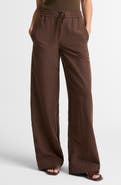 Vince Linen Blend Drawstring Pants
