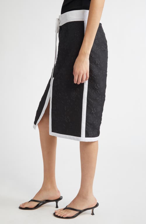 JULIE KEGELS JULIE KEGELS SUE FLORAL JACQUARD SKIRT