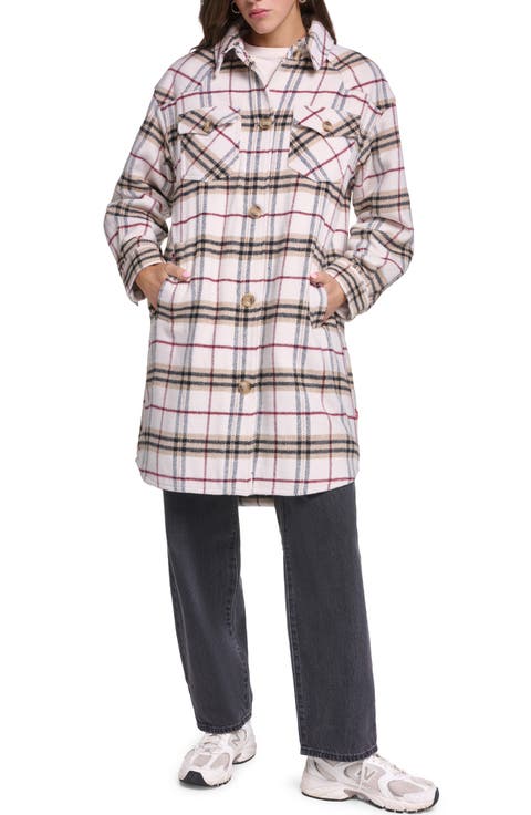 Quilted Longline Shacket