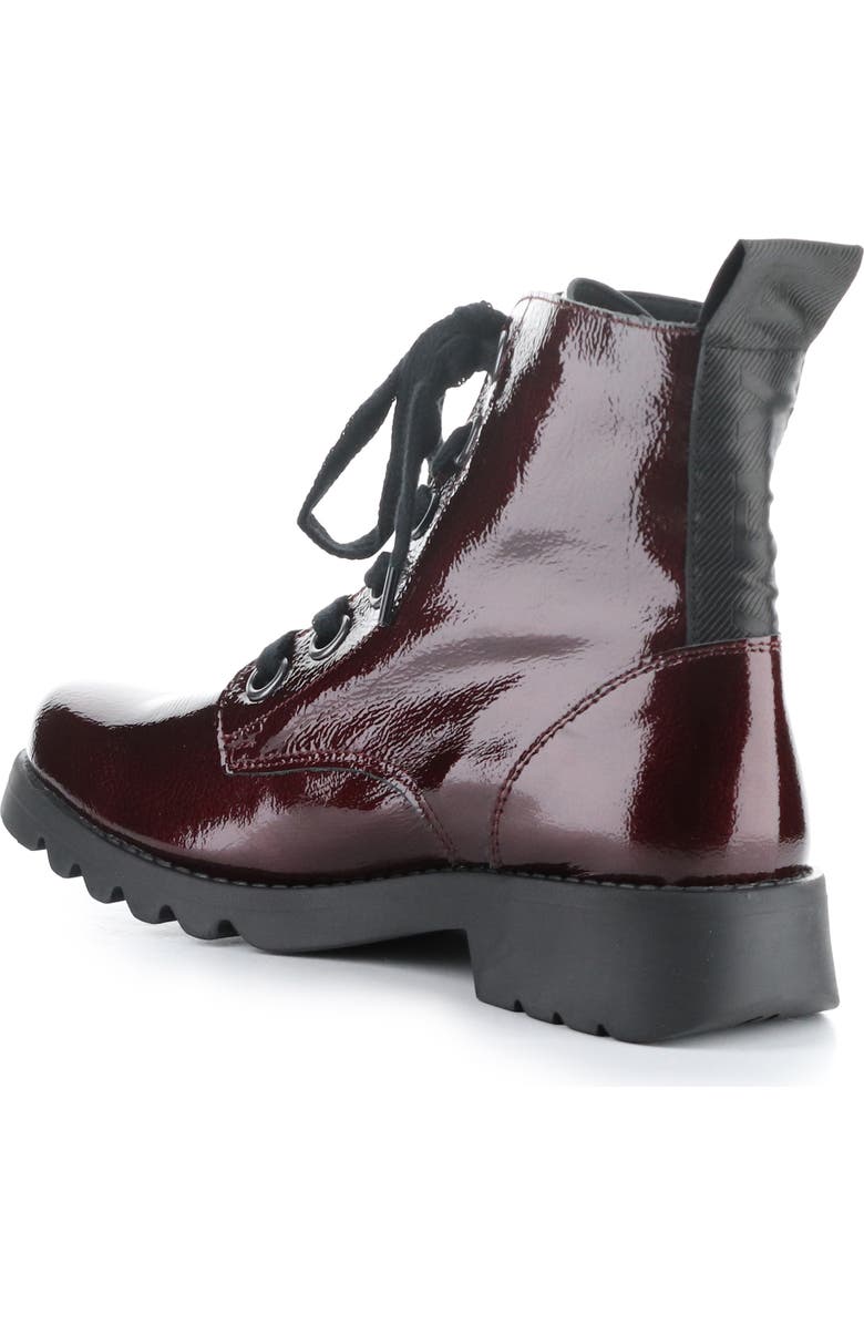 Fly London Ragi Combat Boot, Alternate, color, 043 Burgundy Rock