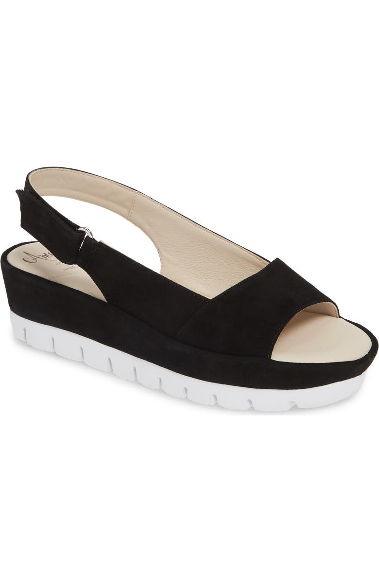 Amalfi by Rangoni Barolo Platform Slide Sandal, Main, color,