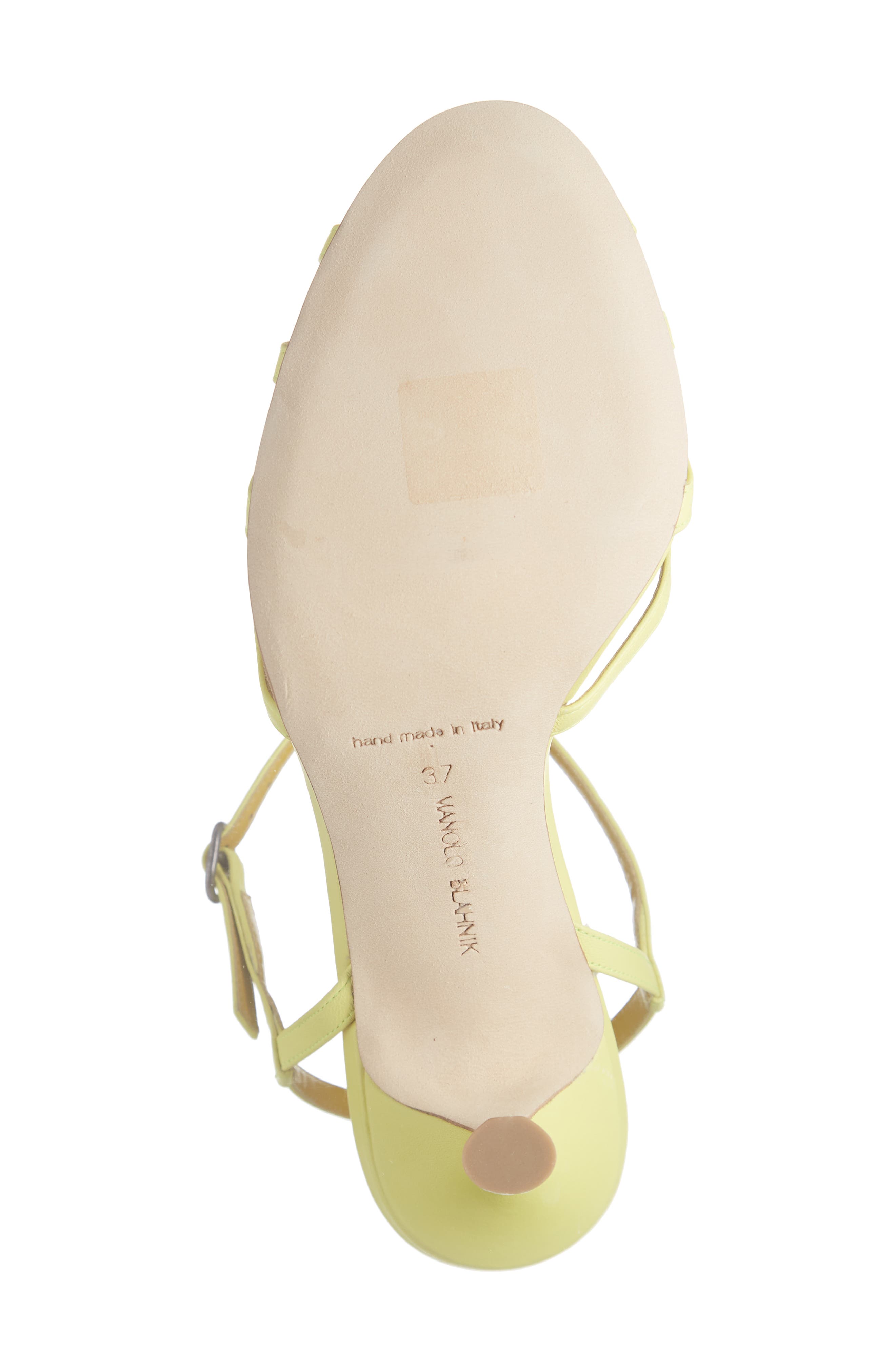 Manolo Blahnik Marana T-Strap Sandal, Alternate, color, 