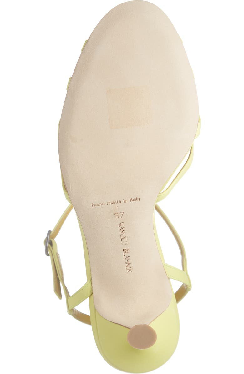 Manolo Blahnik Marana T-Strap Sandal, Alternate, color,