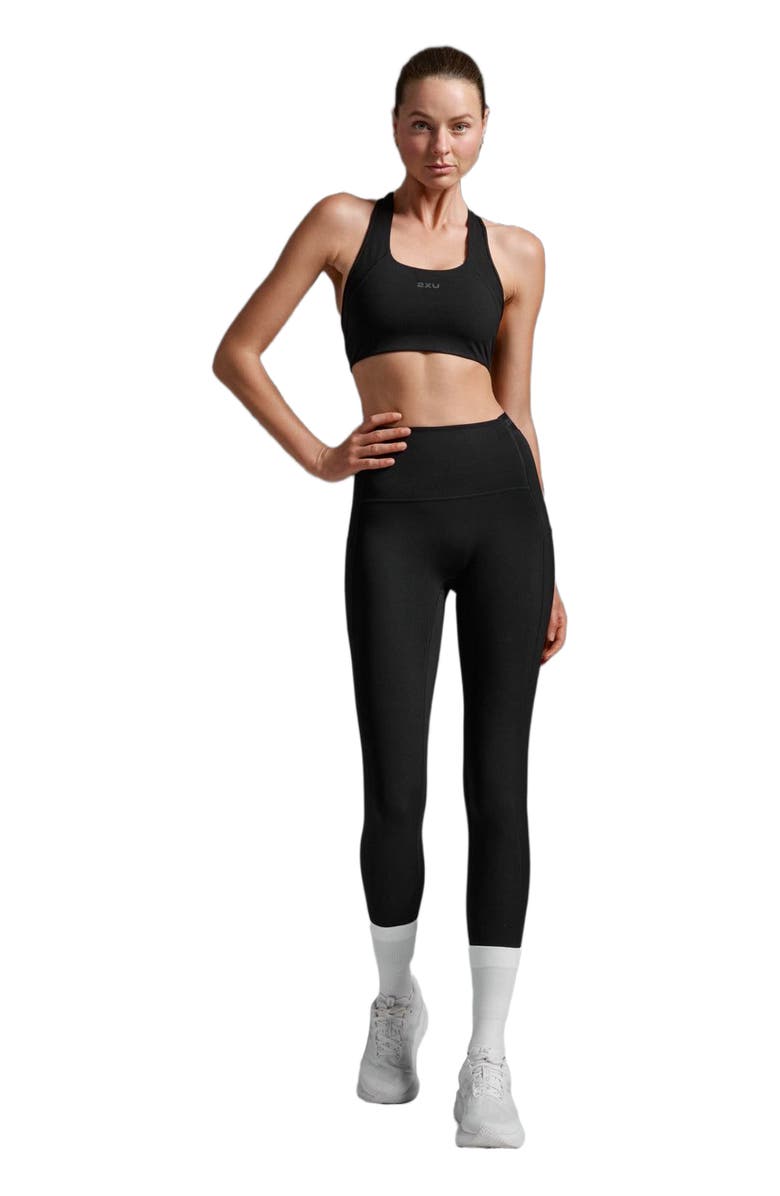 2XU Form Stash Hi-Rise Comp Tight, Alternate, color, Black