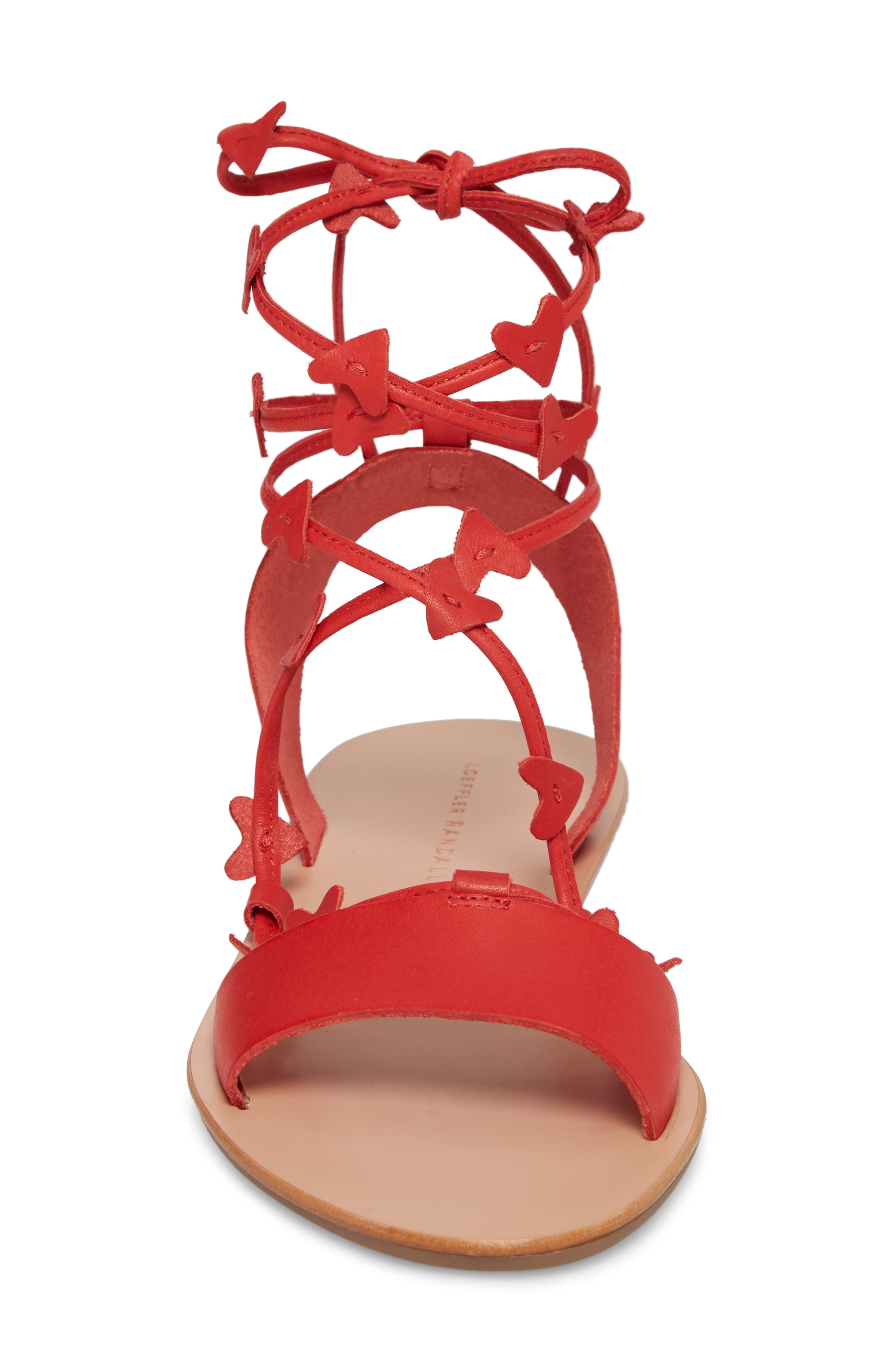 Loeffler Randall Heartla Wraparound Sandal, Alternate, color, 