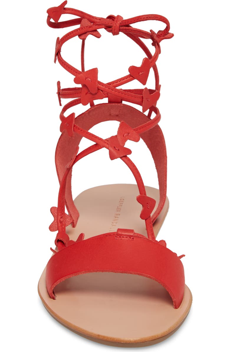 Loeffler Randall Heartla Wraparound Sandal, Alternate, color,