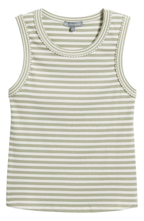 Wit & Wisdom Stripe Rib Tank