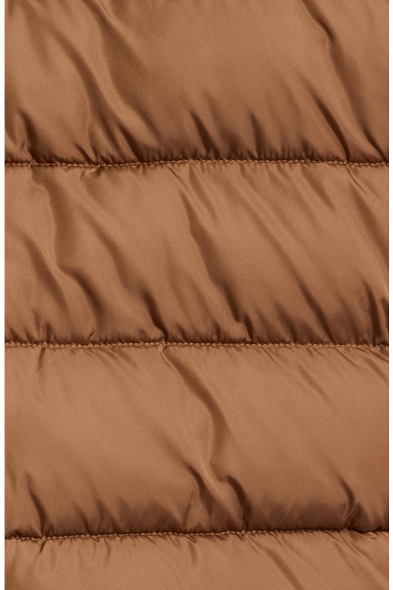 Hana Faux Fur Mixed Media Jacket, Alternate, color, SOIL BROWN