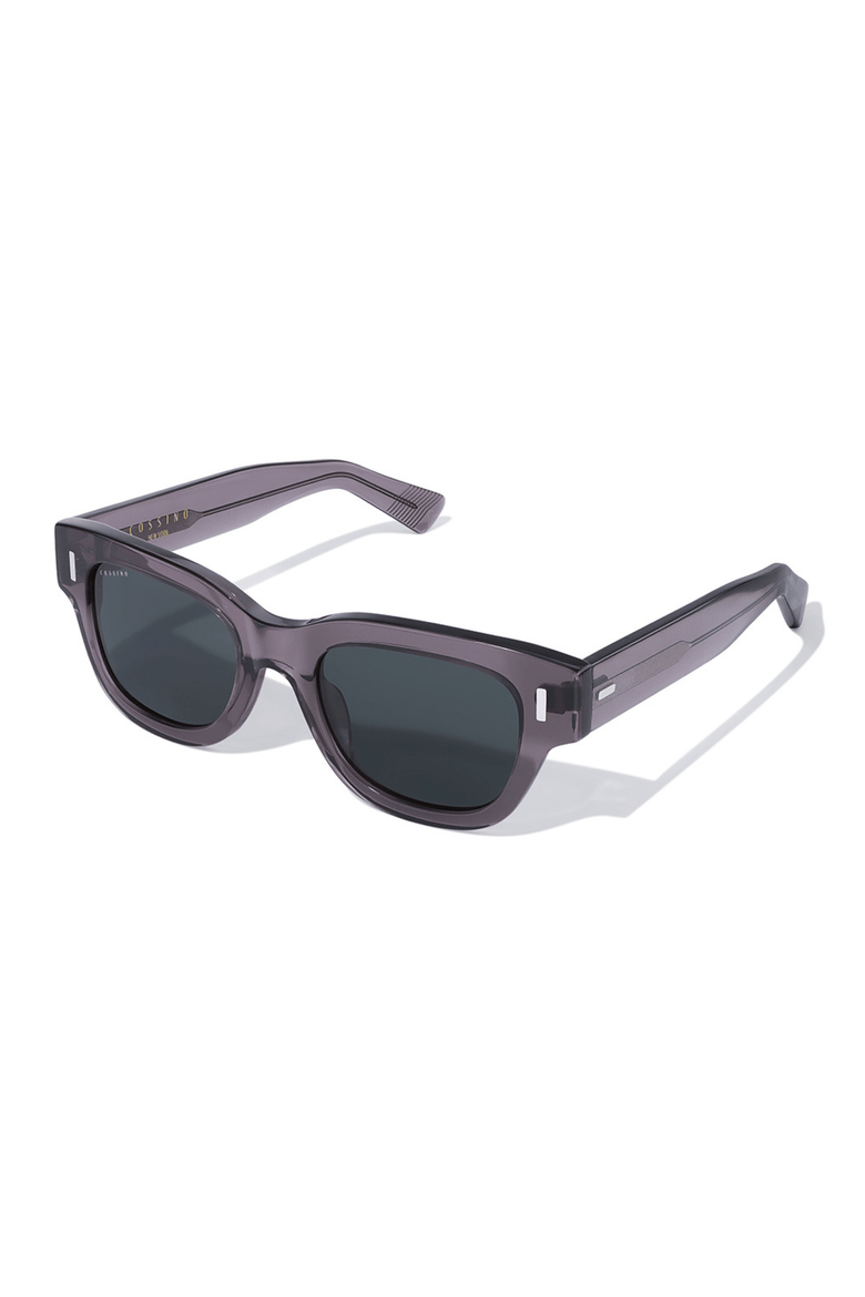 Viola 49mm Flat Top Acetate Sunglasses, Alternate, color, Purple
