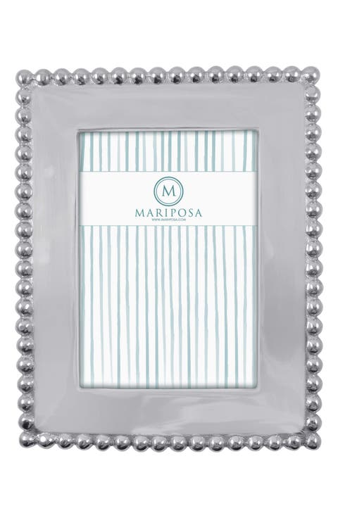 Pearled Trim Picture Frame