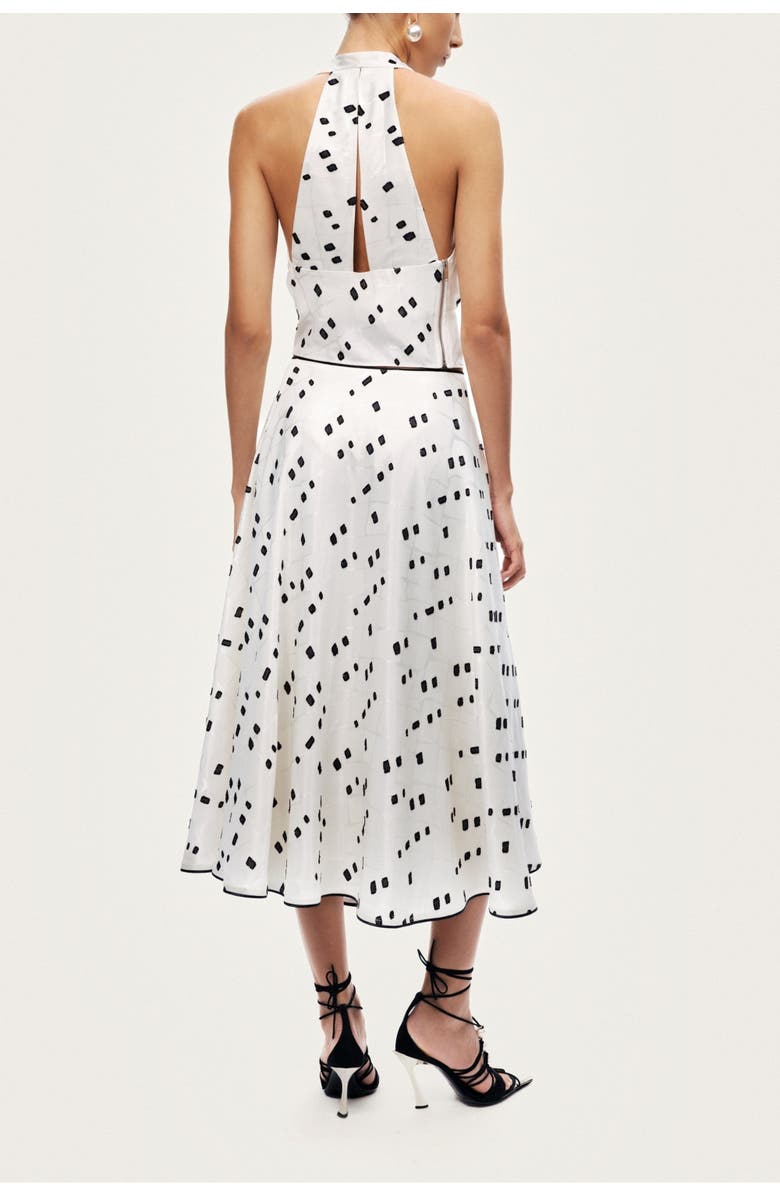 Nocturne Printed Halter Blouse, Alternate, color, Multi-Colored