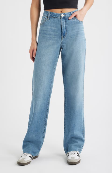 Baggy Straight Leg Nonstretch Jeans (Lambert)
