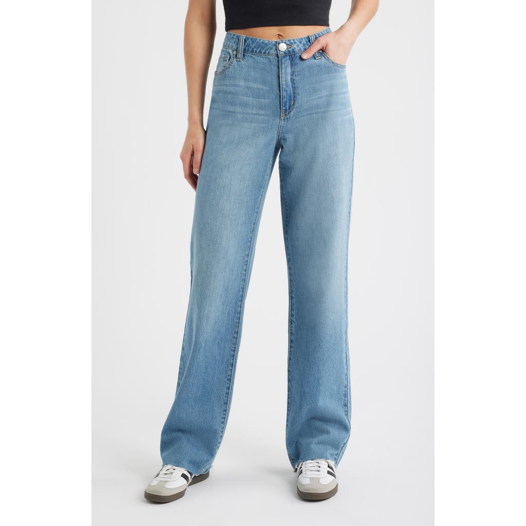 1822 Denim Baggy Straight Leg Nonstretch Jeans In Blue
