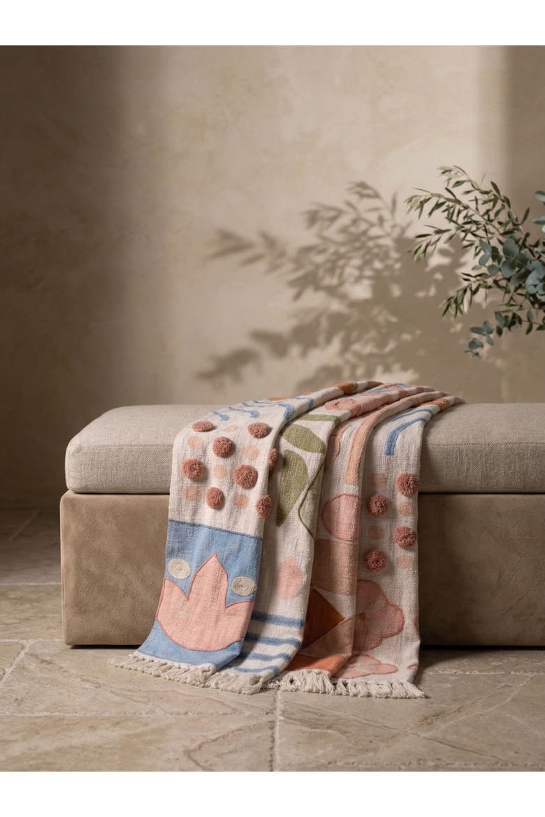 Joel Throw Blanket 50"x60", Alternate, color, Multicolored