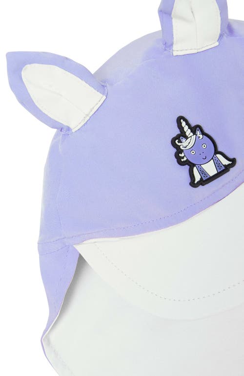 Roarsome Sparkle Sun Cap In Purple