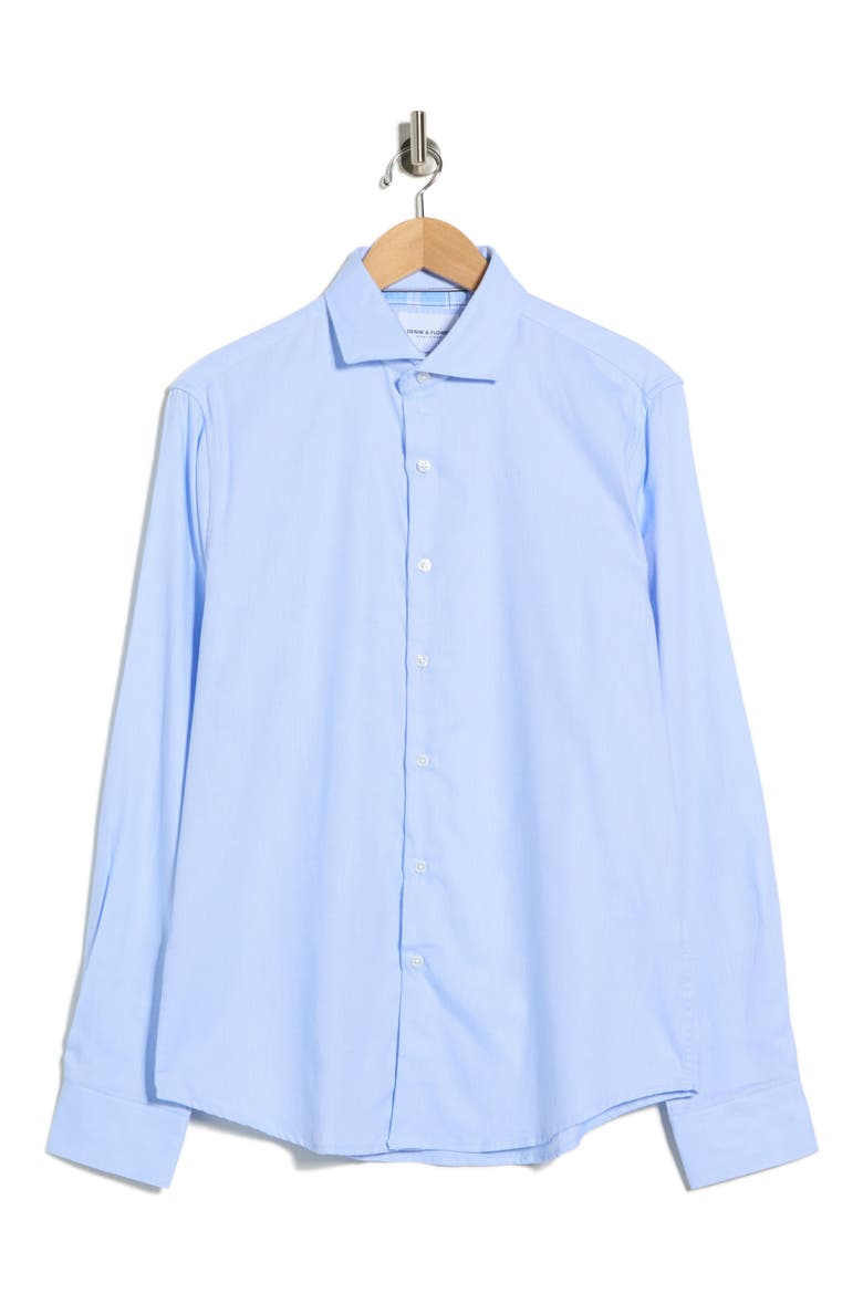 Solid Oxford Button-Up Shirt, Alternate, color, LIGHT SKY BLUE