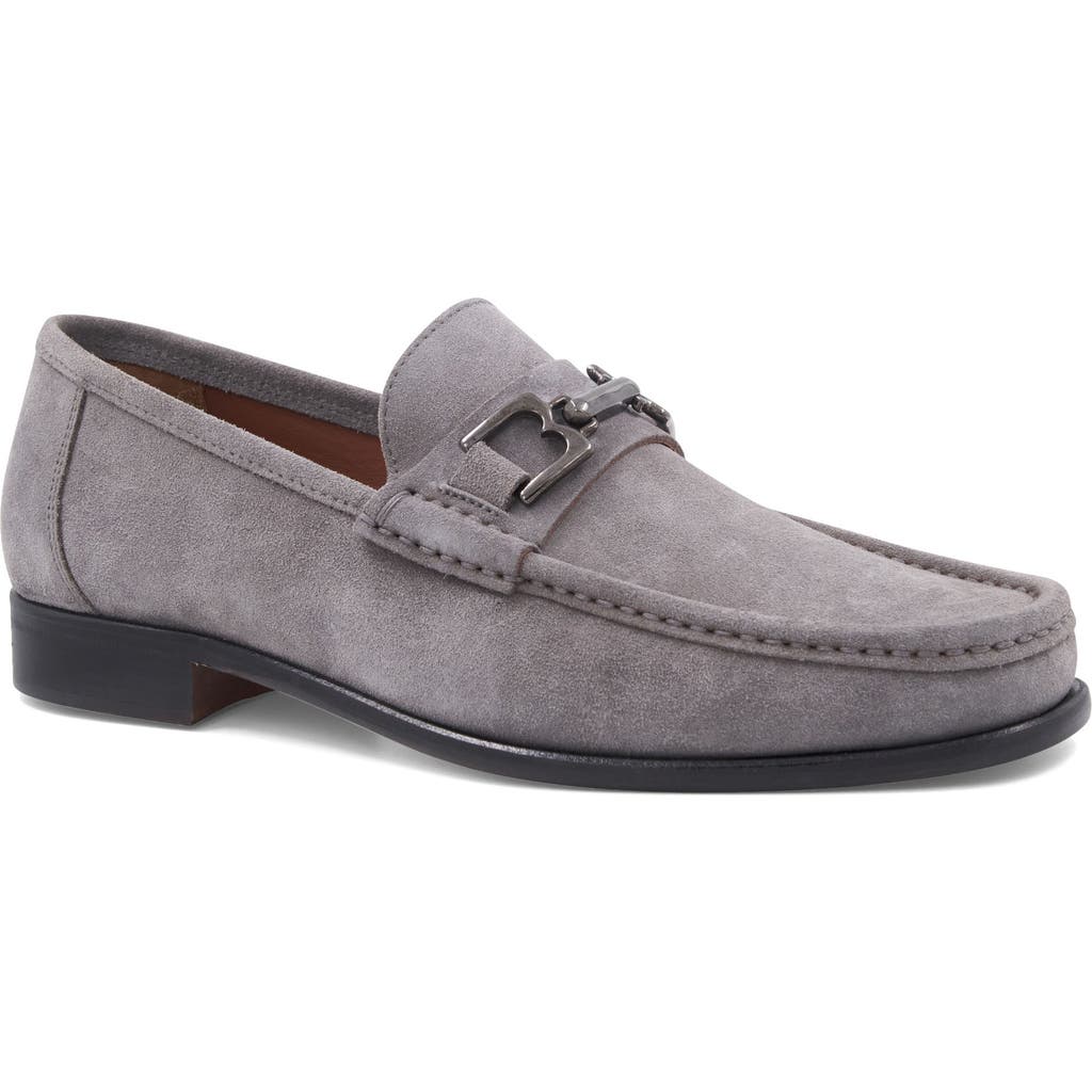 Bruno Magli Trieste Bit Loafer In Gray
