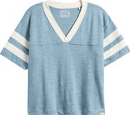 Faherty Varsity Stripe Organic Cotton T-Shirt