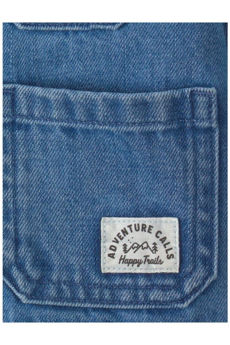 Kids' Quilted Lined Denim Jacket, Alternate, color, DENIM