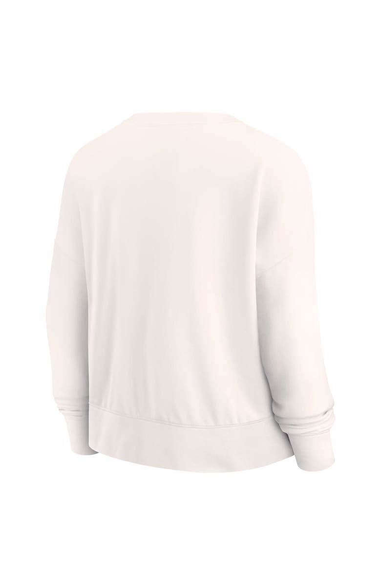 FANATICS Women's Fanatics Branded Cream Milwaukee Bucks Close the Game Pullover Sweatshirt, Alternate, color,